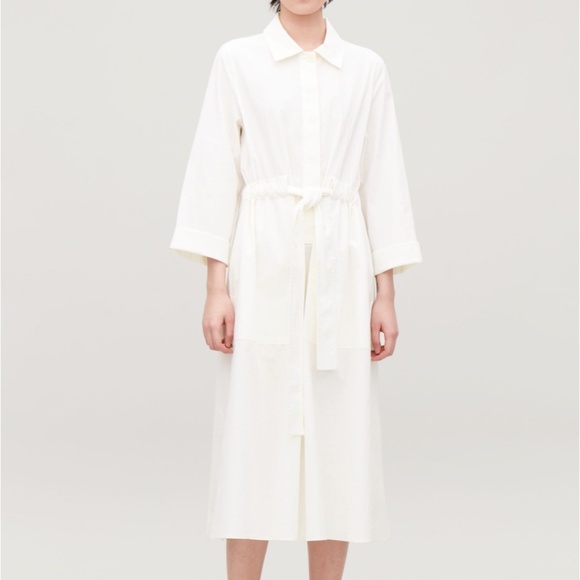 COS white shirt dress - Picture 1 of 13